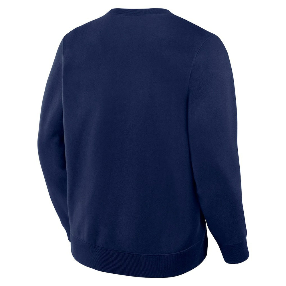 New England Patriots Powerful Throw Legacy Pullover Sweatshirt - Navy discount