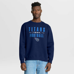 Tennessee Titans Powerful Throw Legacy Pullover Sweatshirt - Navy sale