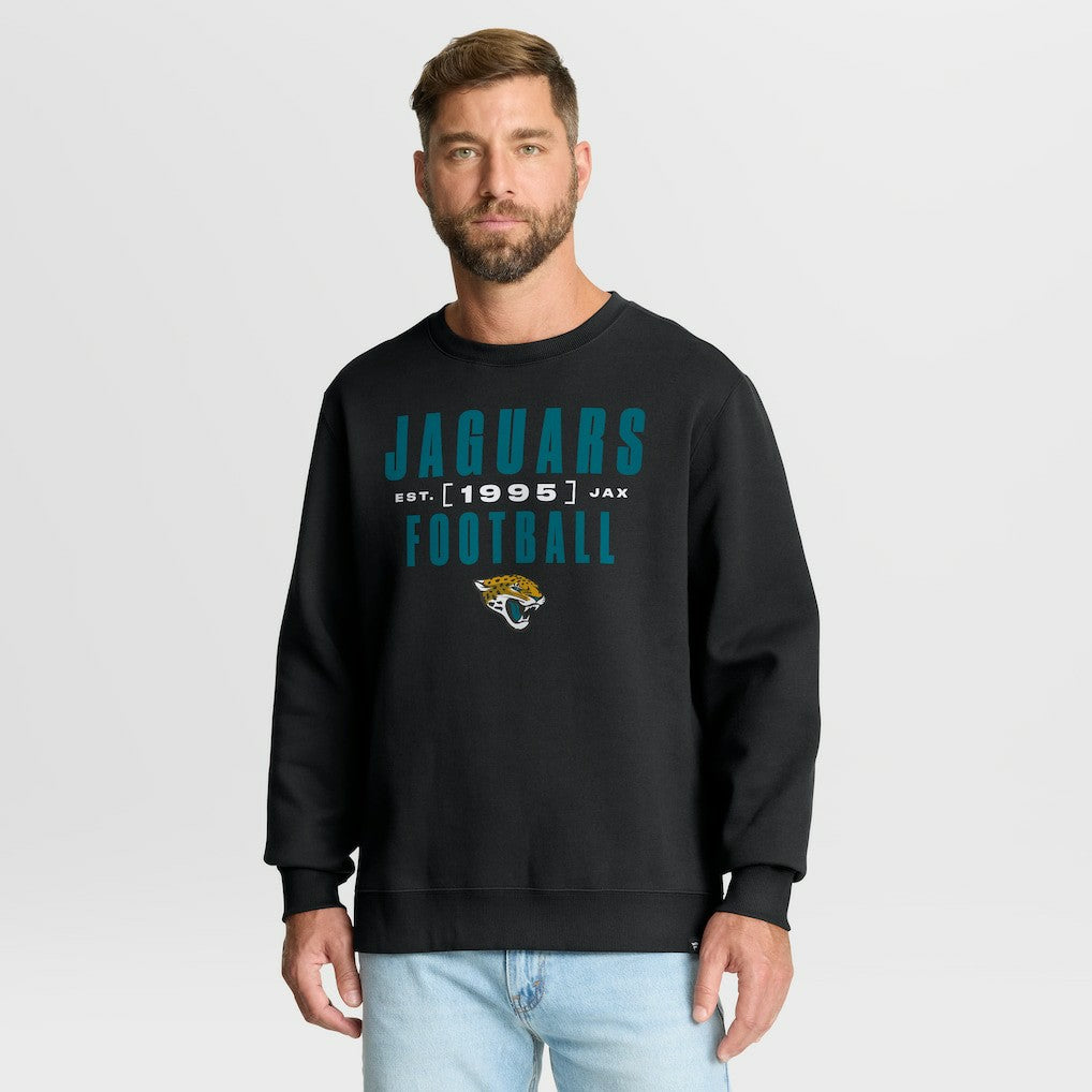 Jacksonville Jaguars Powerful Throw Legacy Pullover Sweatshirt - Black outlet