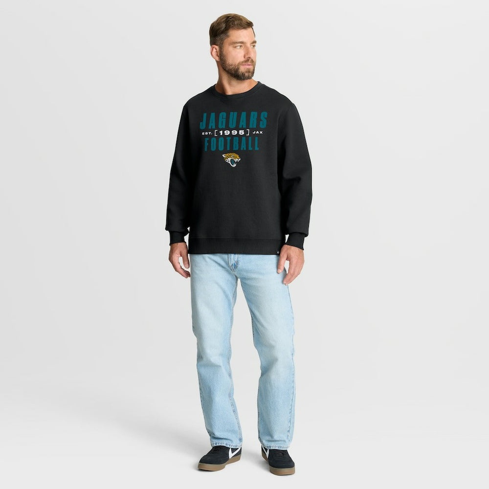 Jacksonville Jaguars Powerful Throw Legacy Pullover Sweatshirt - Black outlet