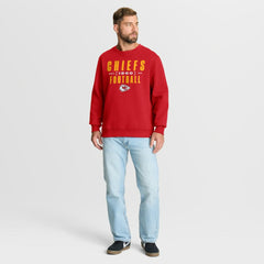 Kansas City Chiefs Powerful Throw Legacy Pullover Sweatshirt - Red for sale