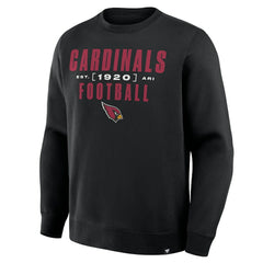 Arizona Cardinals Powerful Throw Legacy Pullover Sweatshirt - Black discount