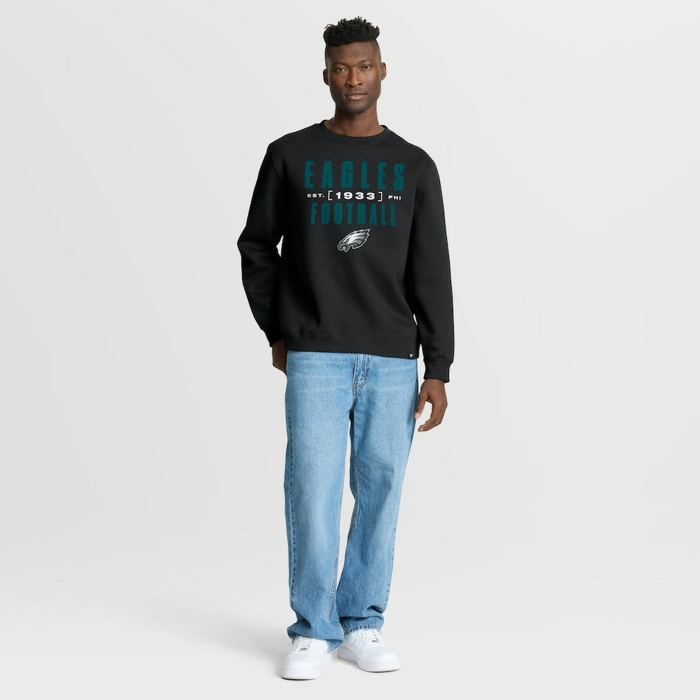Philadelphia Eagles Powerful Throw Legacy Pullover Sweatshirt - Black online