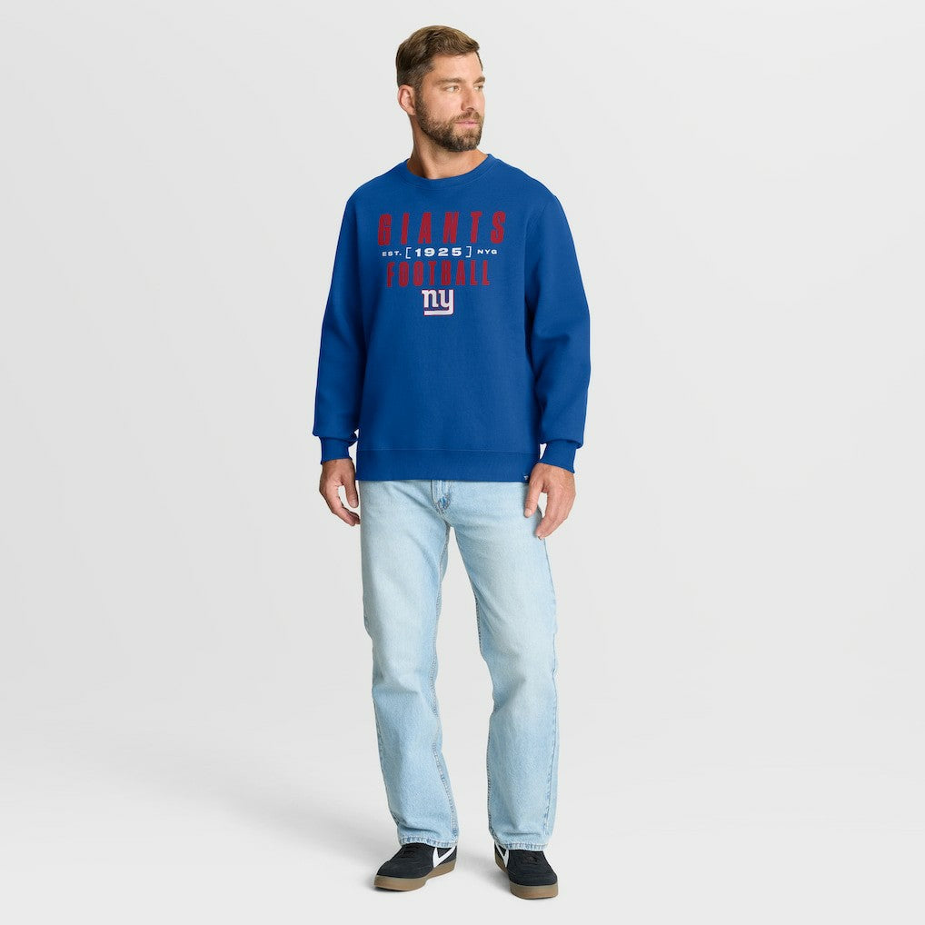 New York Giants Powerful Throw Legacy Pullover Sweatshirt - Royal discount