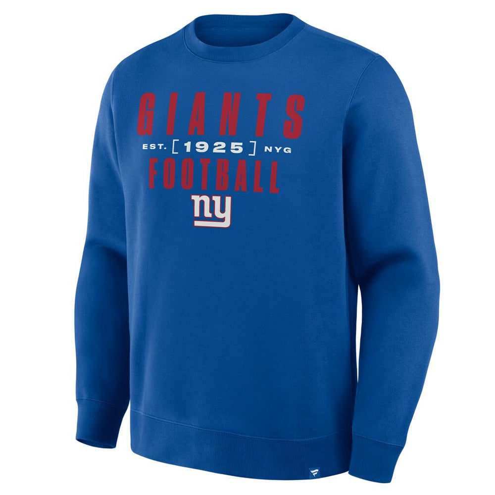 New York Giants Powerful Throw Legacy Pullover Sweatshirt - Royal discount
