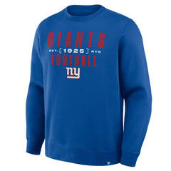 New York Giants Powerful Throw Legacy Pullover Sweatshirt - Royal discount