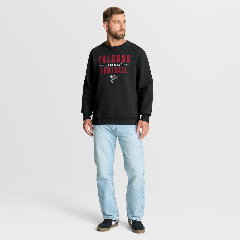 Atlanta Falcons Powerful Throw Legacy Pullover Sweatshirt - Black cheap