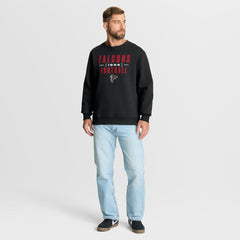 Atlanta Falcons Powerful Throw Legacy Pullover Sweatshirt - Black cheap