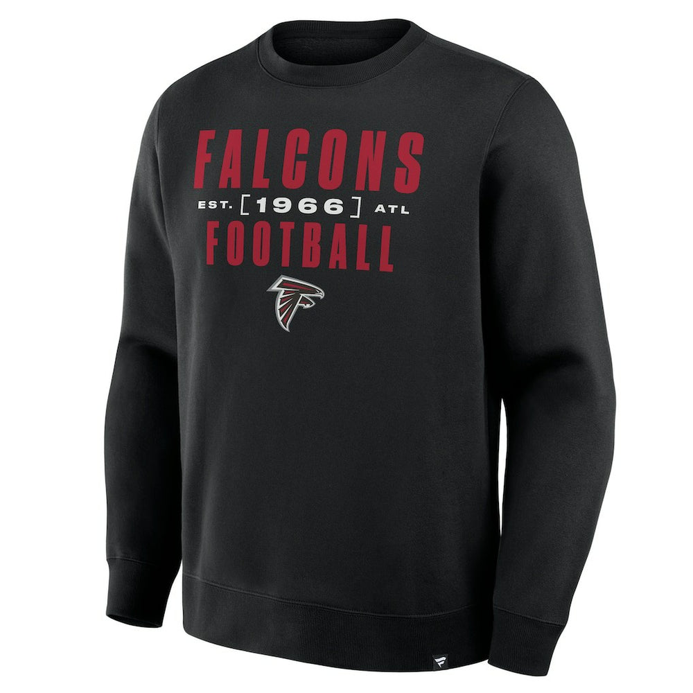 Atlanta Falcons Powerful Throw Legacy Pullover Sweatshirt - Black cheap