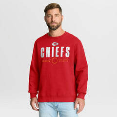 Kansas City Chiefs Direct Handoff Legacy Pullover Sweatshirt - Red outlet