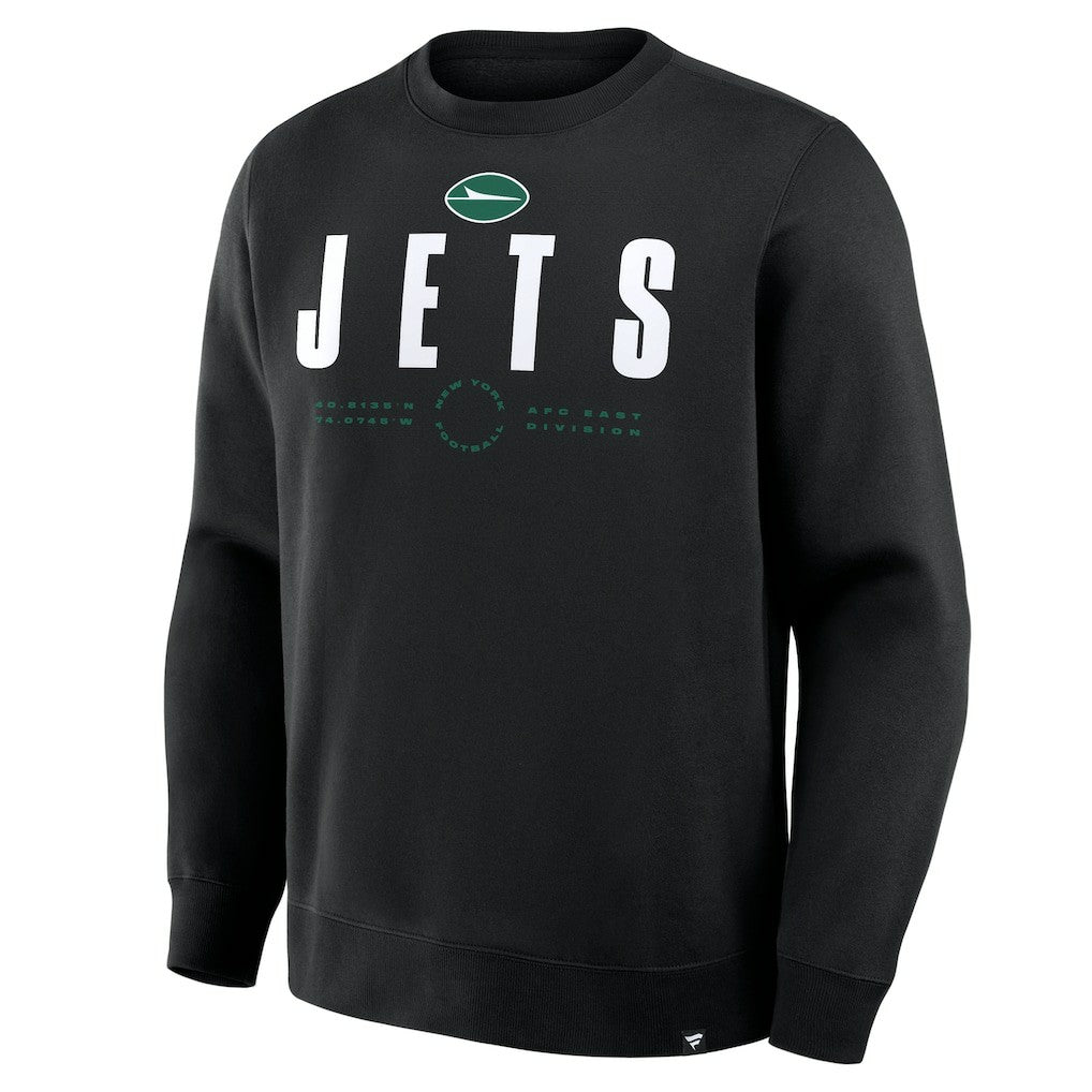 New York Jets Direct Handoff Legacy Pullover Sweatshirt - Black cheap