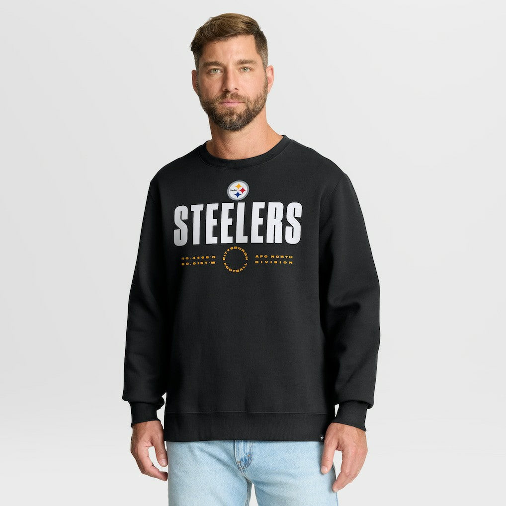 Pittsburgh Steelers Direct Handoff Legacy Pullover Sweatshirt - Black outlet