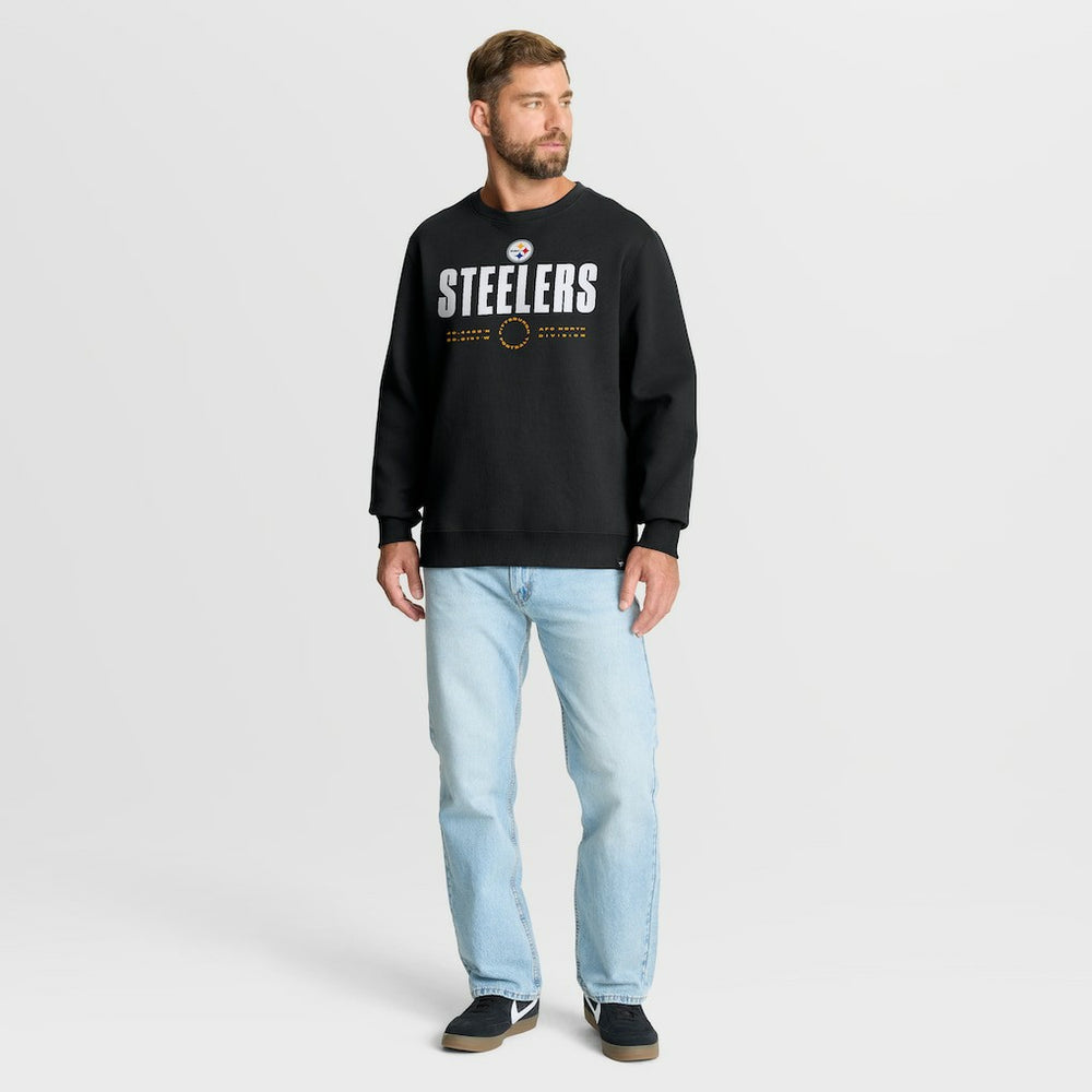Pittsburgh Steelers Direct Handoff Legacy Pullover Sweatshirt - Black outlet