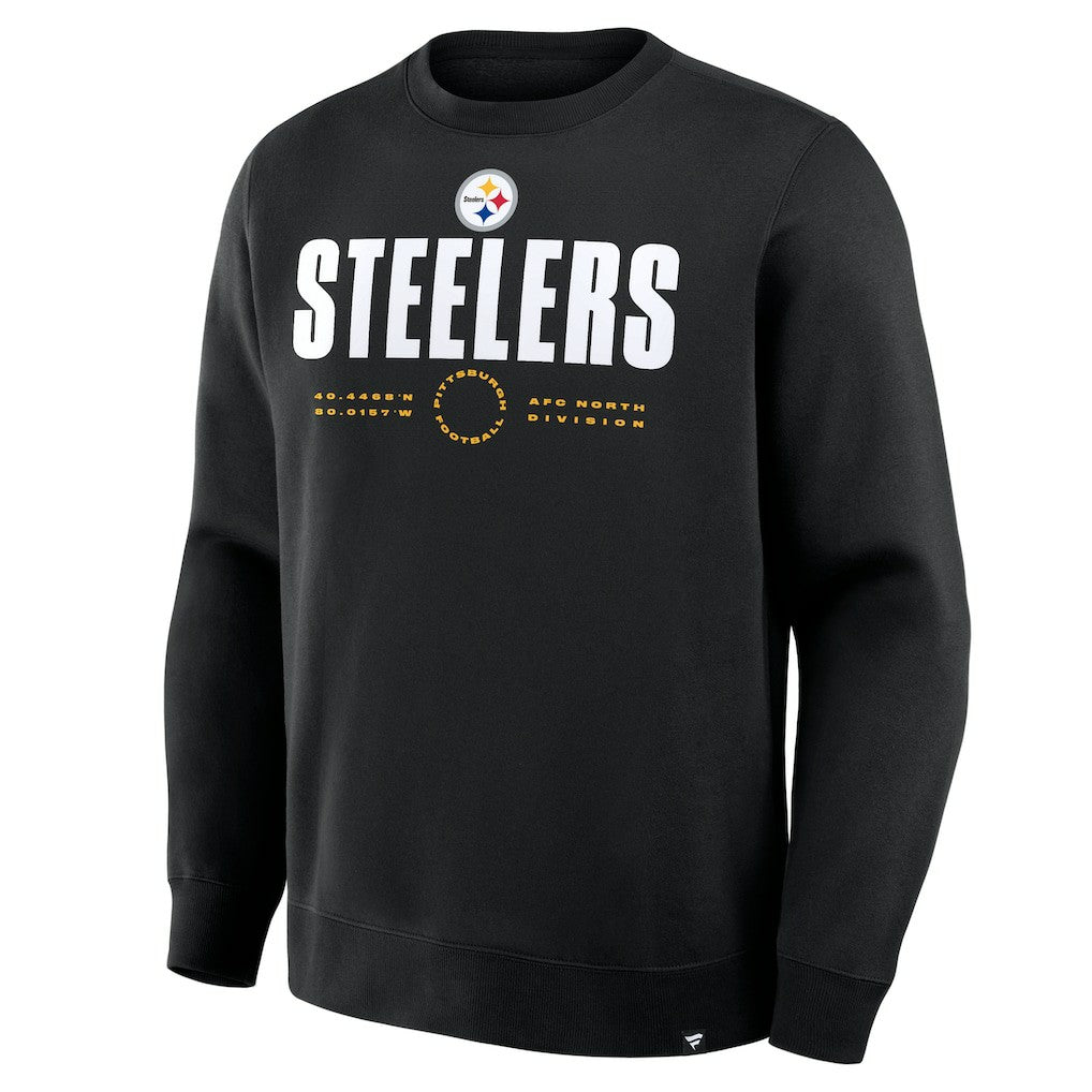 Pittsburgh Steelers Direct Handoff Legacy Pullover Sweatshirt - Black outlet