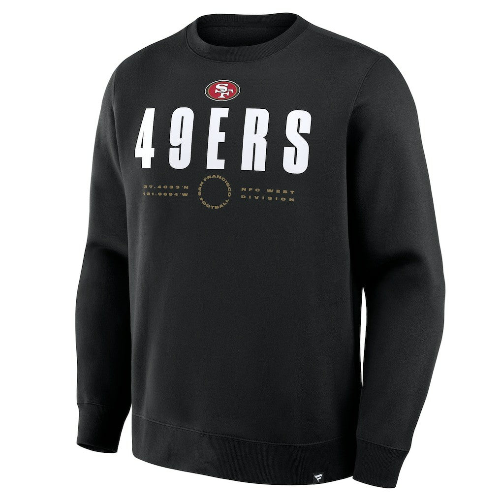 San Francisco 49ers Direct Handoff Legacy Pullover Sweatshirt - Black sale