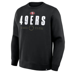San Francisco 49ers Direct Handoff Legacy Pullover Sweatshirt - Black sale