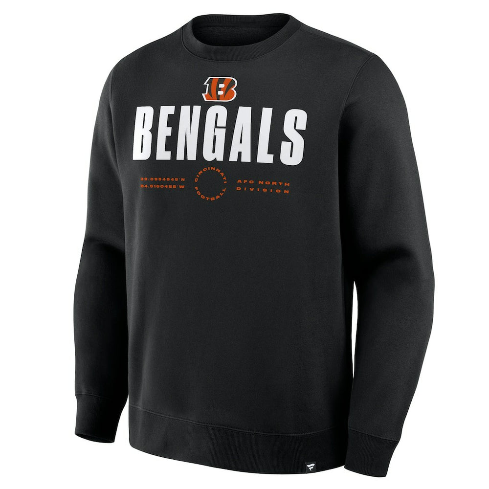 Cincinnati Bengals Direct Handoff Legacy Pullover Sweatshirt - Black sale