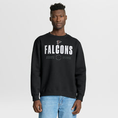 Atlanta Falcons Direct Handoff Legacy Pullover Sweatshirt - Black outlet