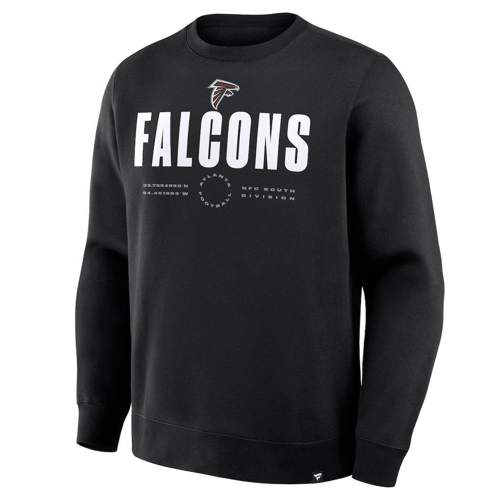 Atlanta Falcons Direct Handoff Legacy Pullover Sweatshirt - Black outlet