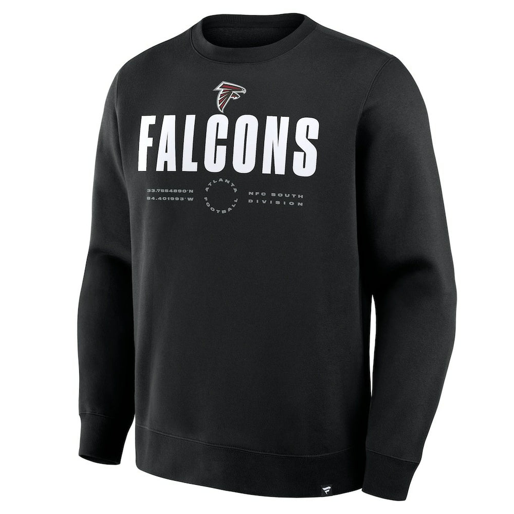 Atlanta Falcons Direct Handoff Legacy Pullover Sweatshirt - Black outlet