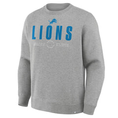Detroit Lions Direct Handoff Legacy Pullover Sweatshirt - Heather Gray discount