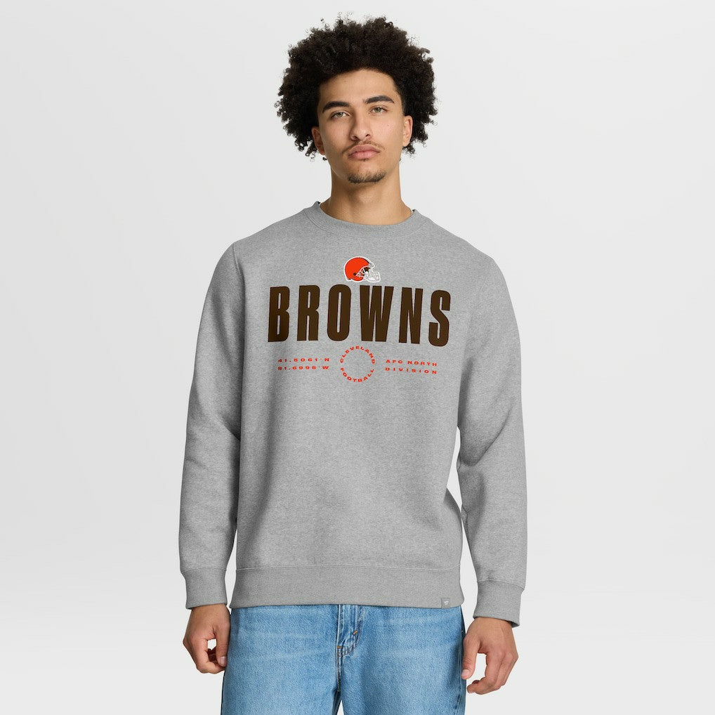 Cleveland Browns Direct Handoff Legacy Pullover Sweatshirt - Heather Gray for sale
