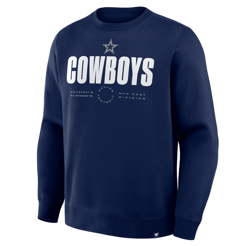 Dallas Cowboys Direct Handoff Legacy Pullover Sweatshirt - Navy on sale