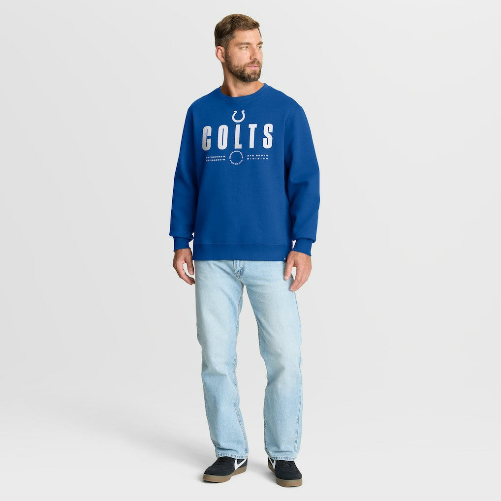 Indianapolis Colts Direct Handoff Legacy Pullover Sweatshirt - Royal on sale