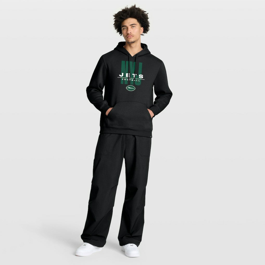 New York Jets Right Tackle Legacy Pullover Hoodie - Black on sale