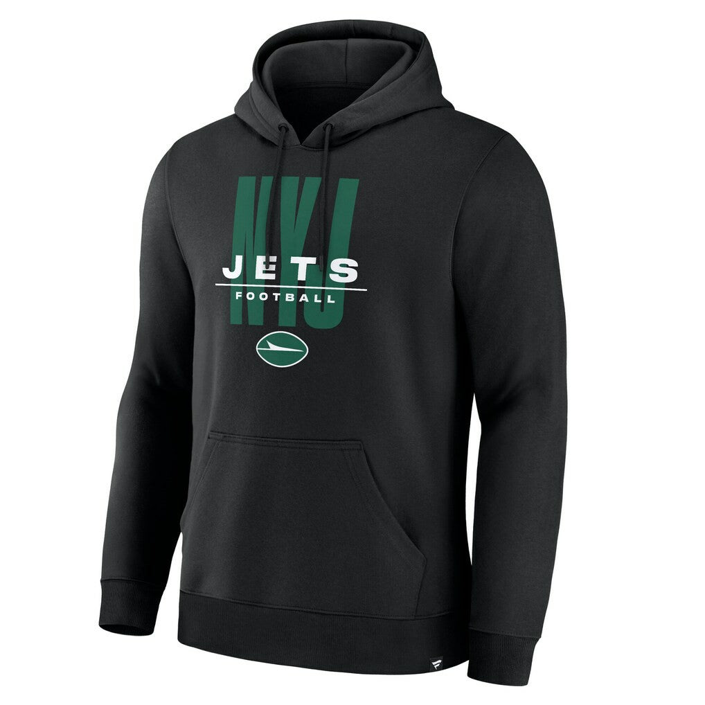 New York Jets Right Tackle Legacy Pullover Hoodie - Black on sale