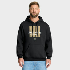 New Orleans Saints Right Tackle Legacy Pullover Hoodie - Black cheap