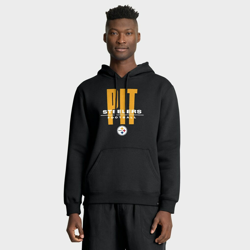 Pittsburgh Steelers Right Tackle Legacy Pullover Hoodie - Black online