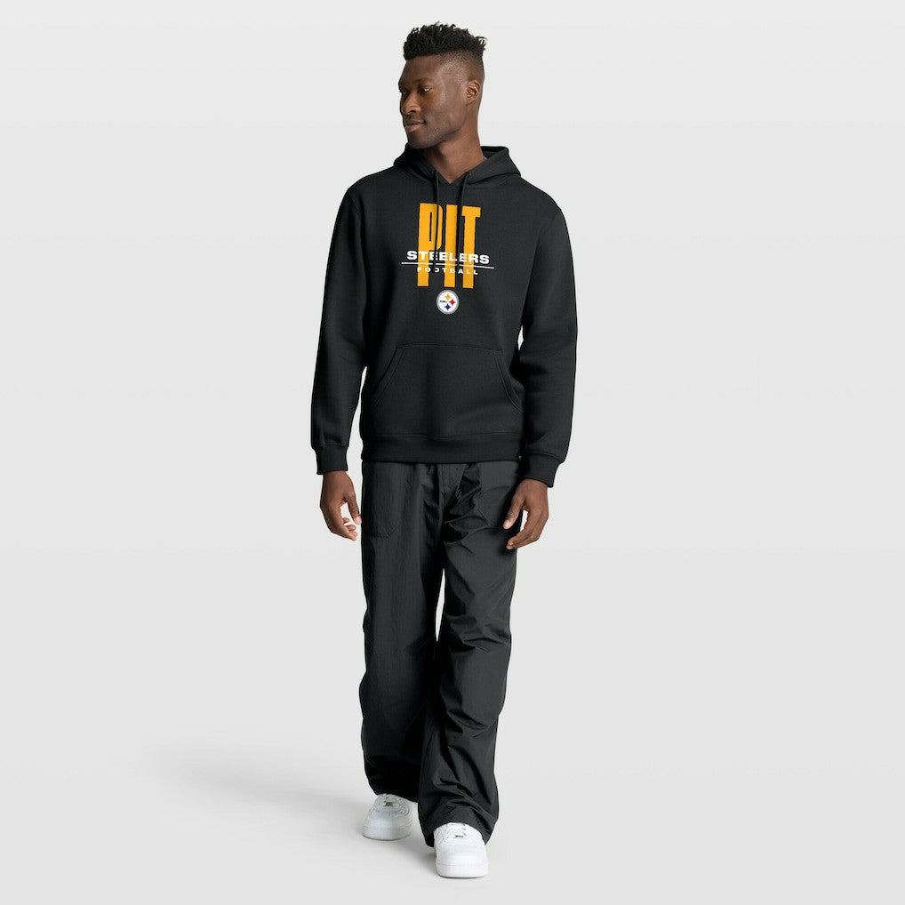 Pittsburgh Steelers Right Tackle Legacy Pullover Hoodie - Black online