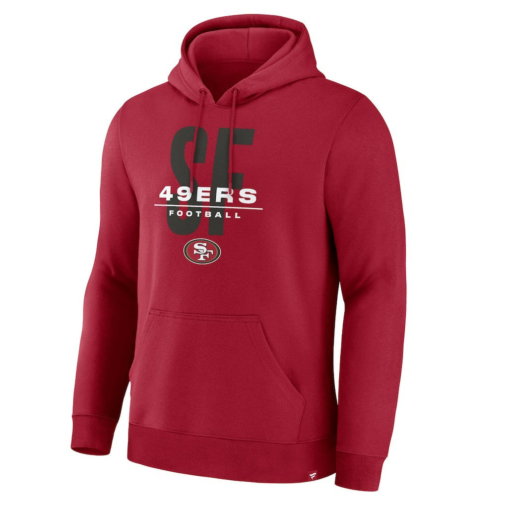 San Francisco 49ers Right Tackle Legacy Pullover Hoodie - Scarlet online