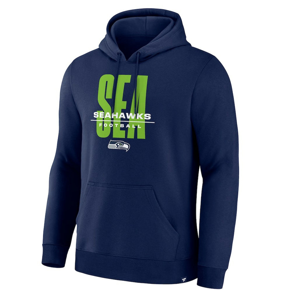 Seattle Seahawks Right Tackle Legacy Pullover Hoodie - College Navy discount