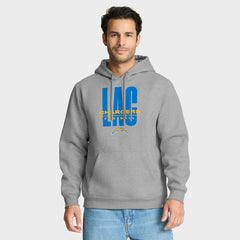 Los Angeles Chargers Right Tackle Legacy Pullover Hoodie - Heather Gray for sale