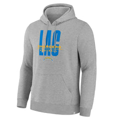 Los Angeles Chargers Right Tackle Legacy Pullover Hoodie - Heather Gray for sale
