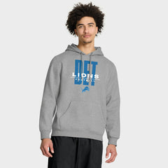 Detroit Lions Right Tackle Legacy Pullover Hoodie - Heather Gray online