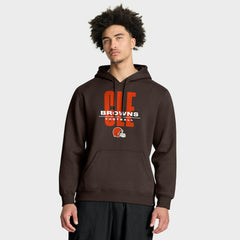 Cleveland Browns Right Tackle Legacy Pullover Hoodie - Brown on sale