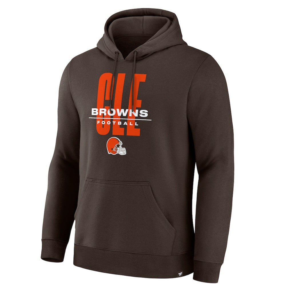 Cleveland Browns Right Tackle Legacy Pullover Hoodie - Brown on sale