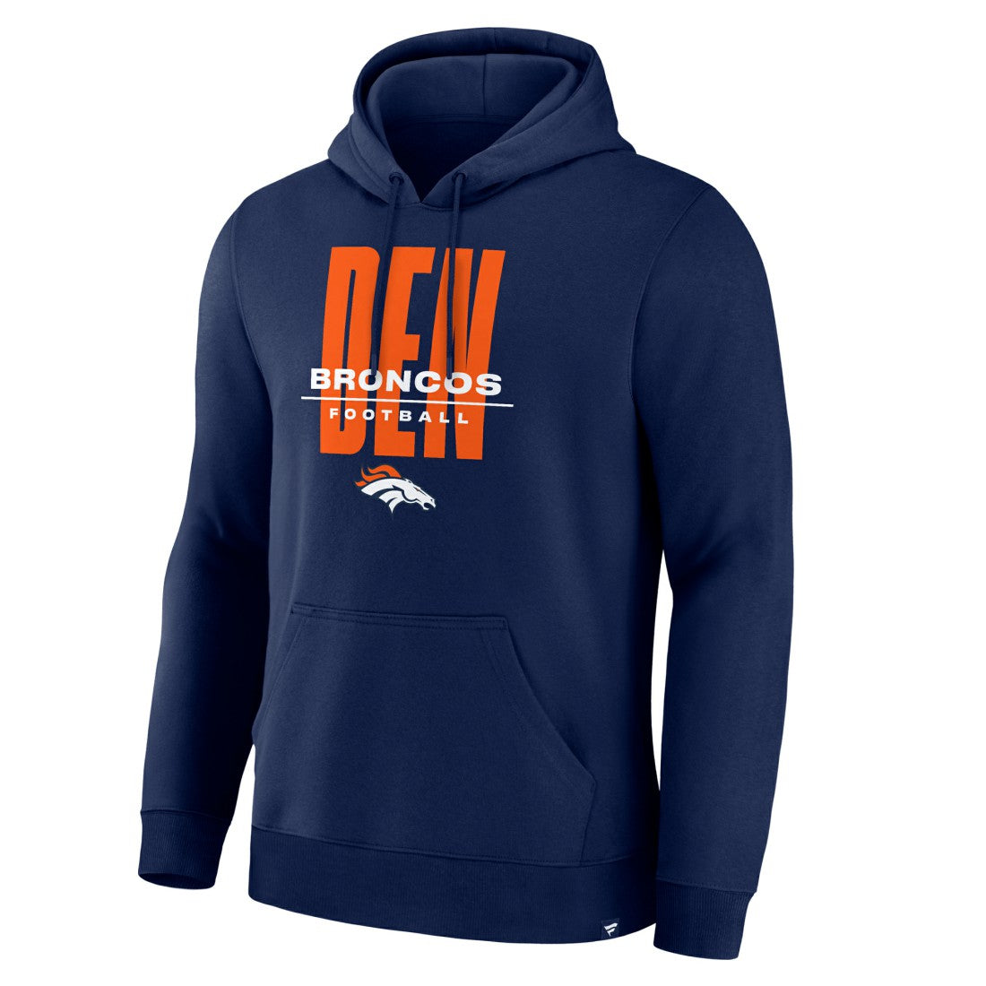 Denver Broncos Right Tackle Legacy Pullover Hoodie - Navy outlet