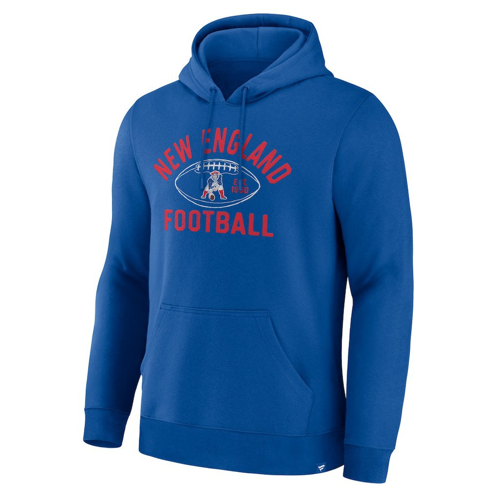 New England Patriots Fumblerooski Legacy Pullover Hoodie - Royal discount