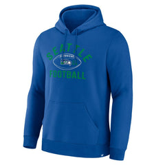 Seattle Seahawks Fumblerooski Legacy Pullover Hoodie - Royal on sale