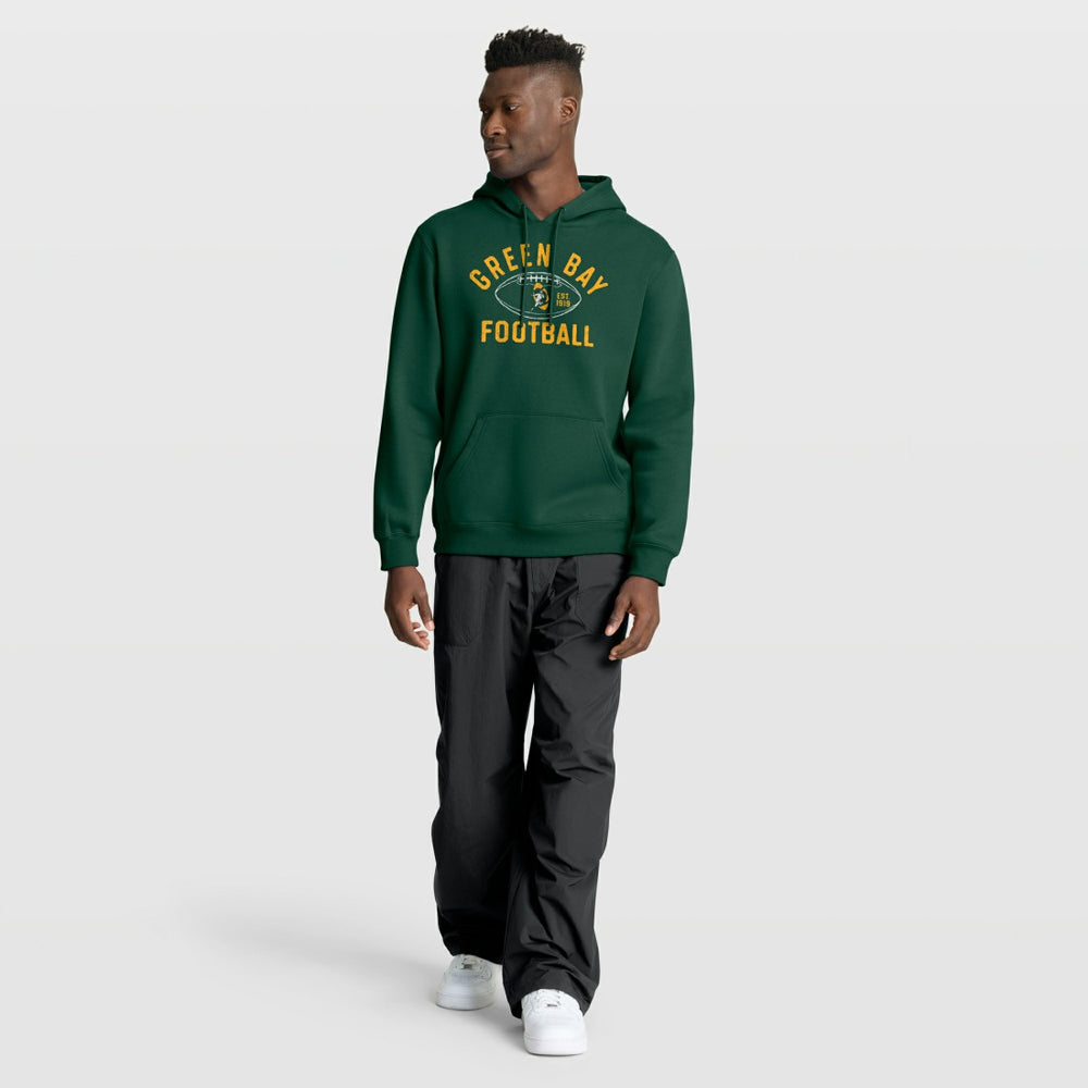 Green Bay Packers Fumblerooski Legacy Pullover Hoodie - Green outlet