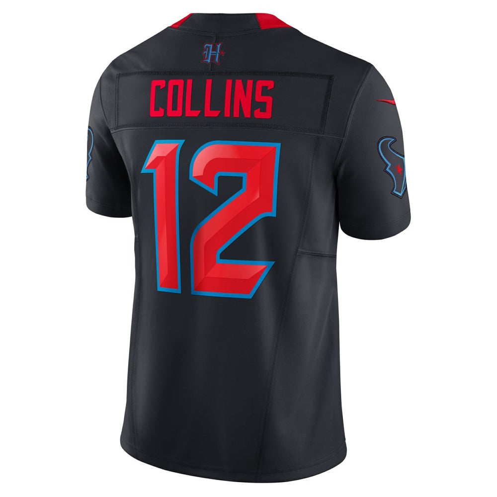 Nico Collins Houston Texans Alternate 2 Vapor F.U.S.E. Limited Jersey - Navy sale