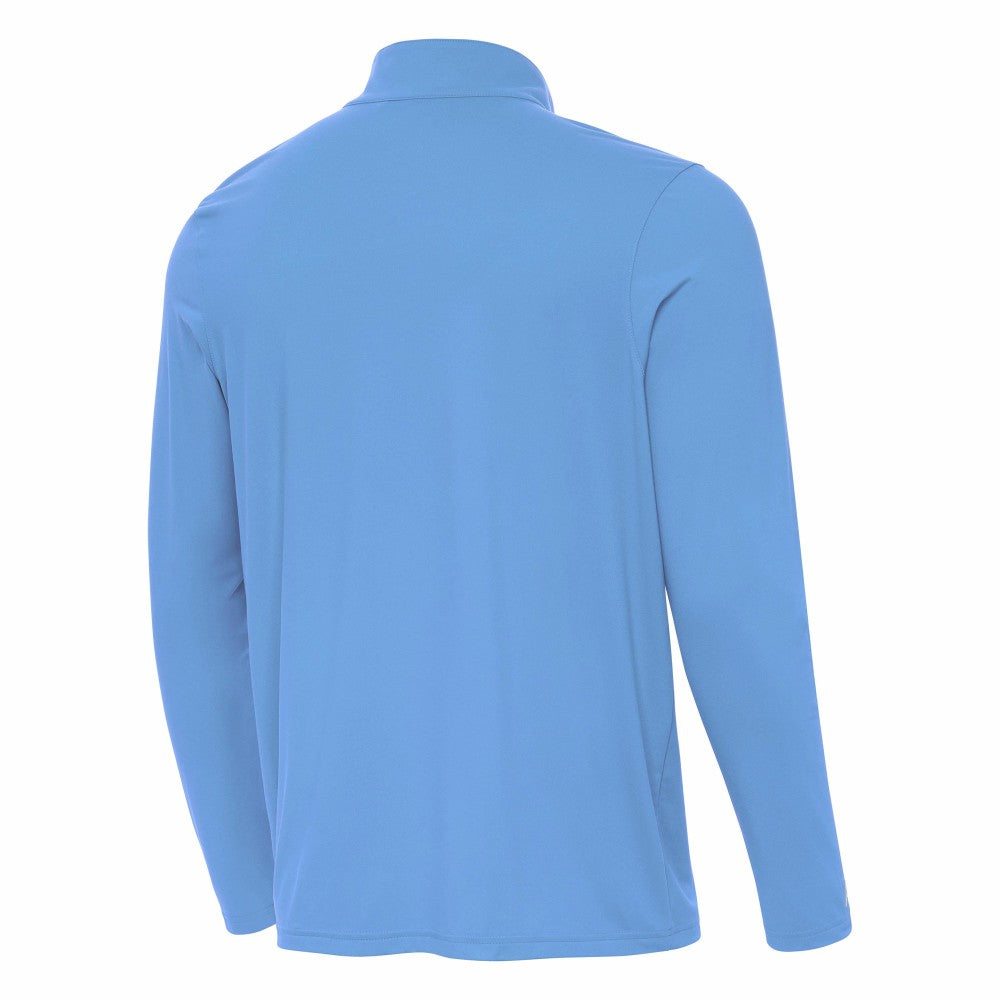 Los Angeles Dodgers Antigua Intent Quarter-Zip Top Powder Blue
