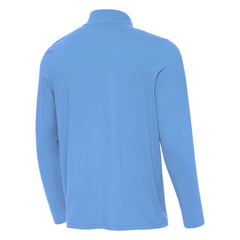 Tampa Bay Rays Antigua Intent Quarter-Zip Top Powder Blue