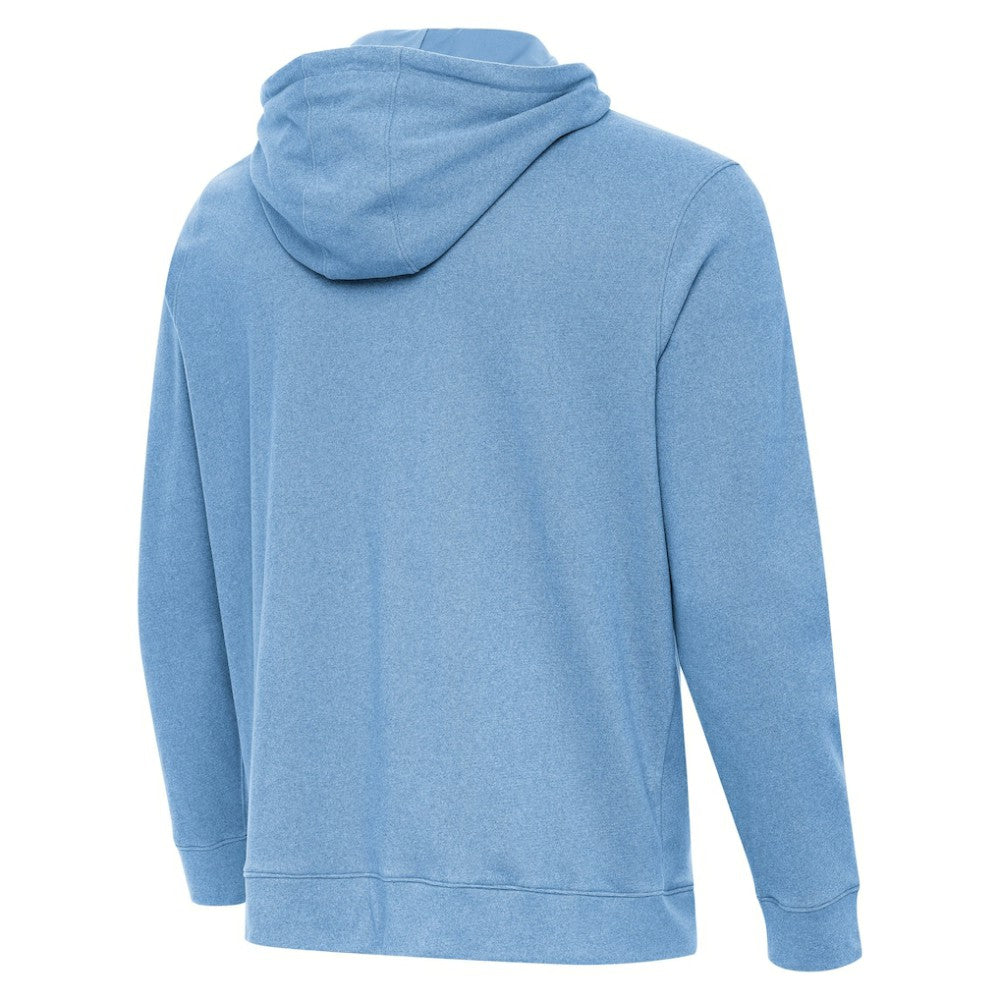 Los Angeles Angels Antigua Cloud Pullover Hoodie Heather Powder Blue