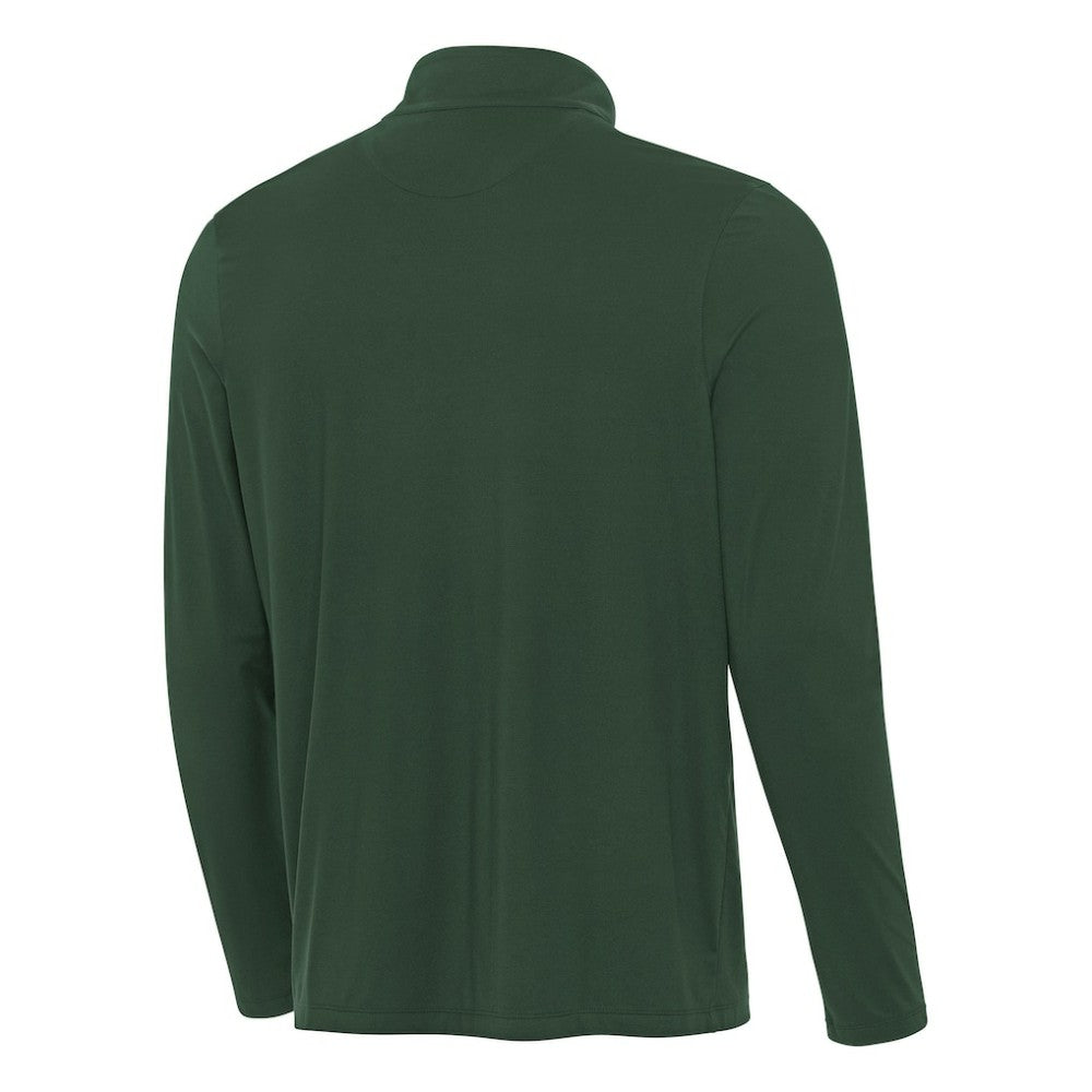 Athletics Antigua Content Quarter-Zip Top Hunter Green