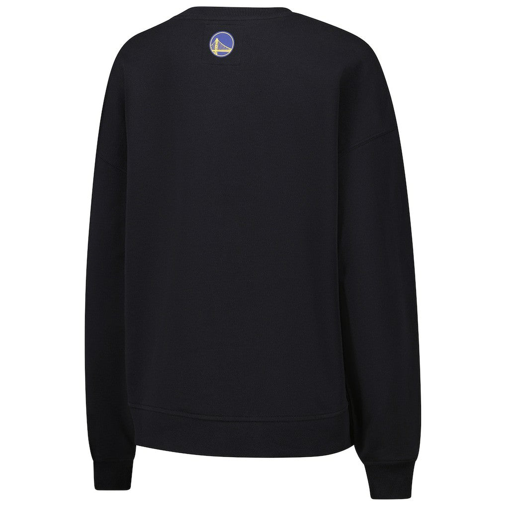 Golden State Warriors Terez Women's Gemstone Logo Pullover Sweatshirt sale - Black outlet